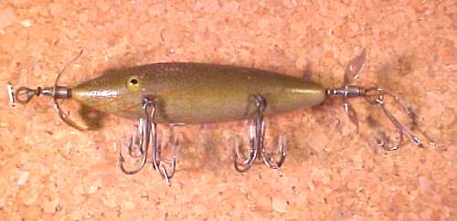 JAMISON  COAXER  Fly Rod Lure 1918 Chicago ILLINOIS