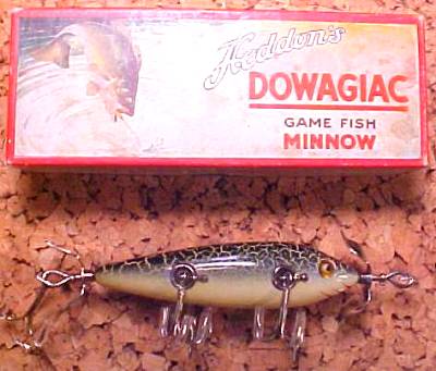 Antique Fishing Collectibles - Major Lure Companies - Antique Fishing Lures  and Reels