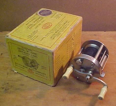 Antique Fishing Collectibles - Miscellaneous Antique Fishing Reels and Boxes